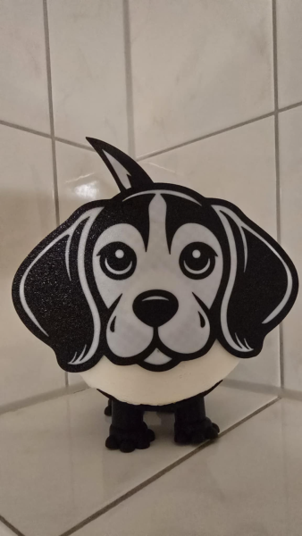 ToiDOG 3.0 Beagle ToilettenPapier Klopapier Hund